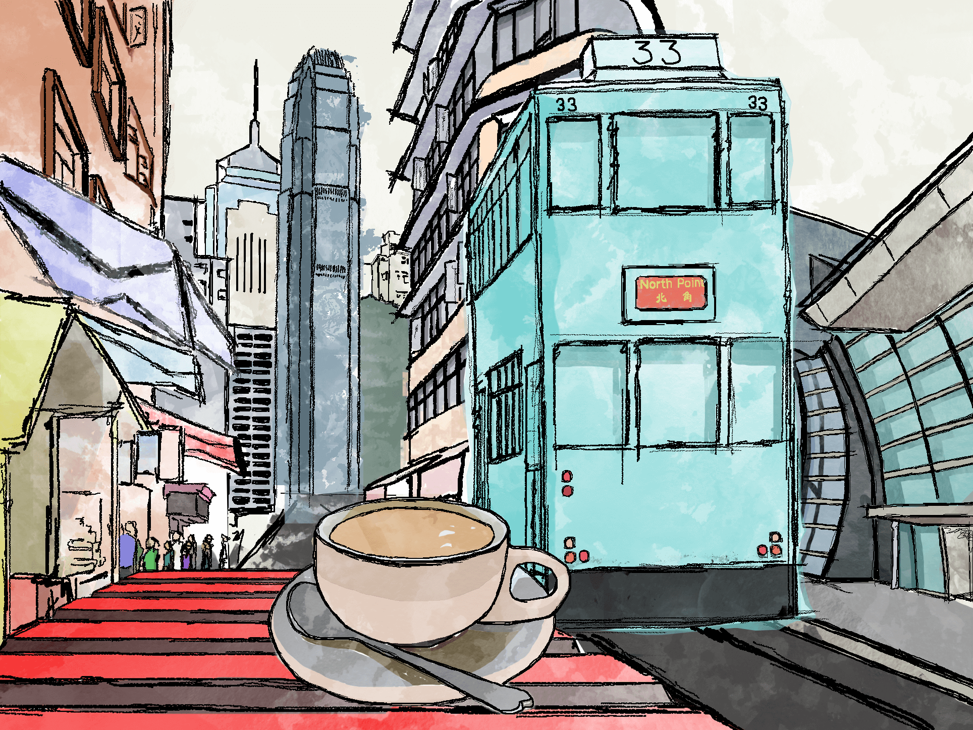 Hong Kong Sketch